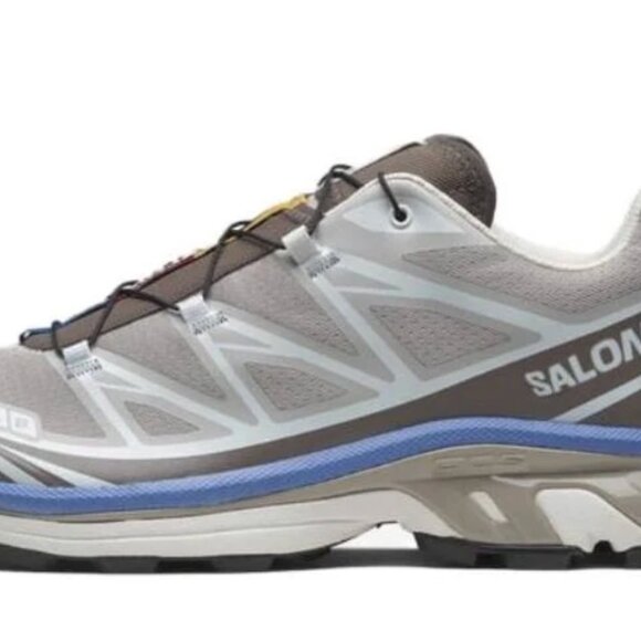 SALOMON XT-6 'Silver Cloud Iron Ultramarine EU SIZE 38 - Picture 9 of 9